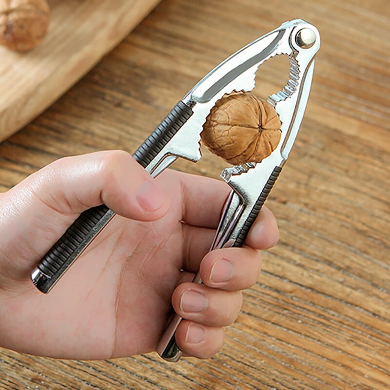 Portátil porca cracker ferramentas de cozinha nutcracker liga cozinha descascamento ferramenta noz abridor alicate acessórios