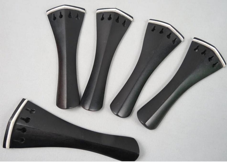 Nieuw Vorm 4/4 Viool Ebbenhout Accessoires Onderdelen Fittingen, Staartstuk Stemsleutels Endpins Kinsteun/Chin Houder Tuner Viool Onderdelen