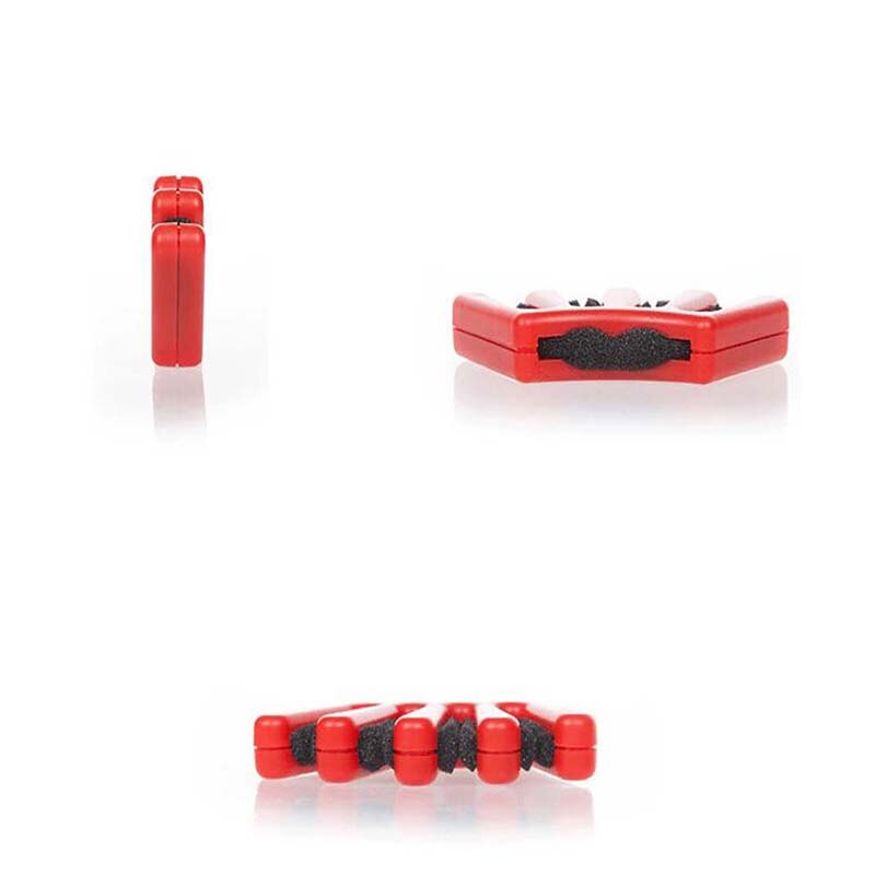 Rood/Blauw Franse Haar Vlechten Tool Hair Twist Styling Bun Weave Sponge Vlecht Twist Hairstyling Braider Diy Accessoires 1pc