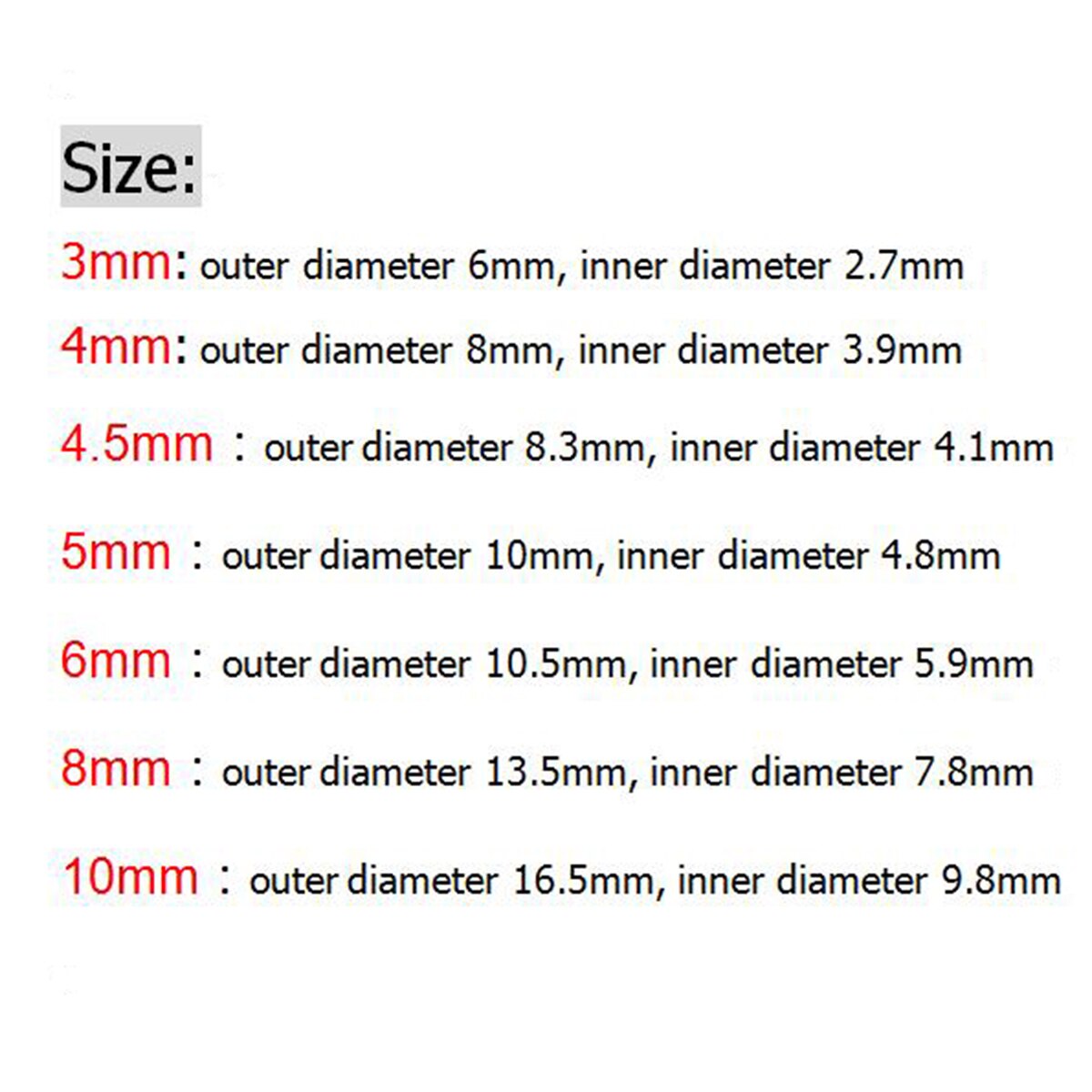 100sets 4.5mm Metal Eyelet with Washer Leather Craft Repair Grommet Round Eye Rings For Shoes Bag Clothing Leather Belt Hat