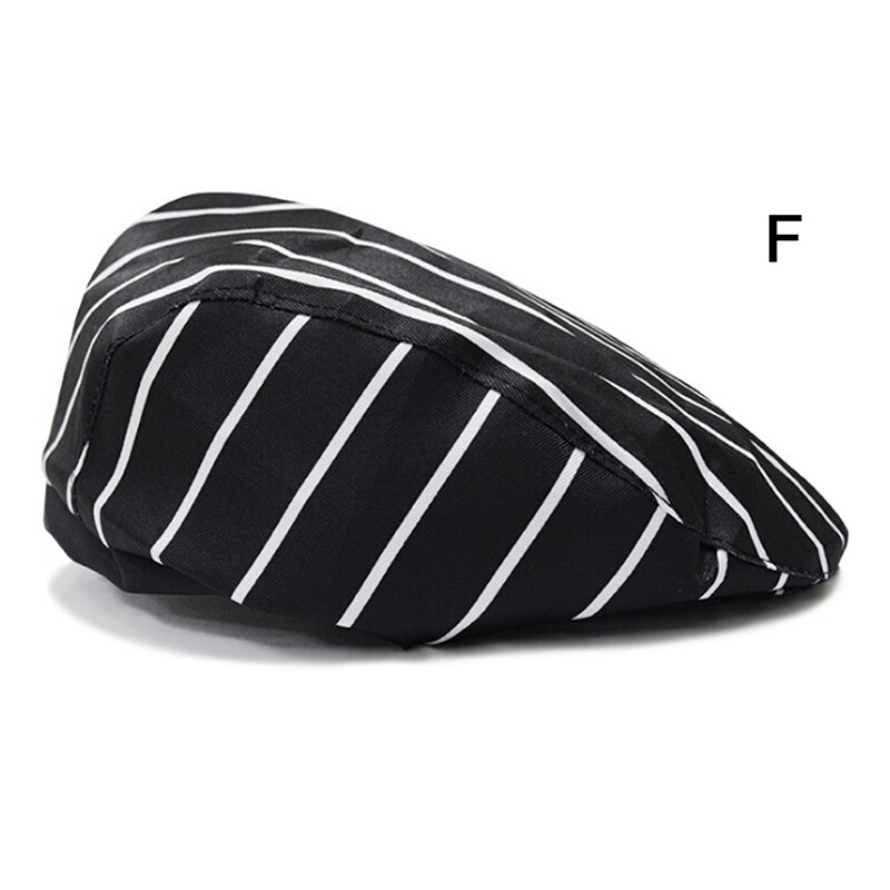 Boina de algodón para hombre, gorro plano para vendedor de periódicos, conductor, café, restaurante, camarero, cocina, accesorios de ropa de trabajo, sombrero informal de dibujos animados