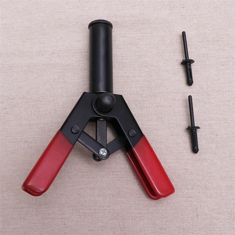Ensemble de Mini outils de rivetage manuel, 1 pièce de riveteuse à extraction et 40 pièces de rivets en Poly de ergonomique