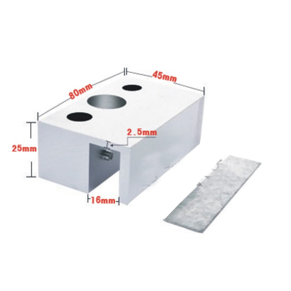 Aluminium Deuren Frameloze Glazen Deur Deuren Elektrisch Slot Deuren Lock Beugel Slot Tong Clip