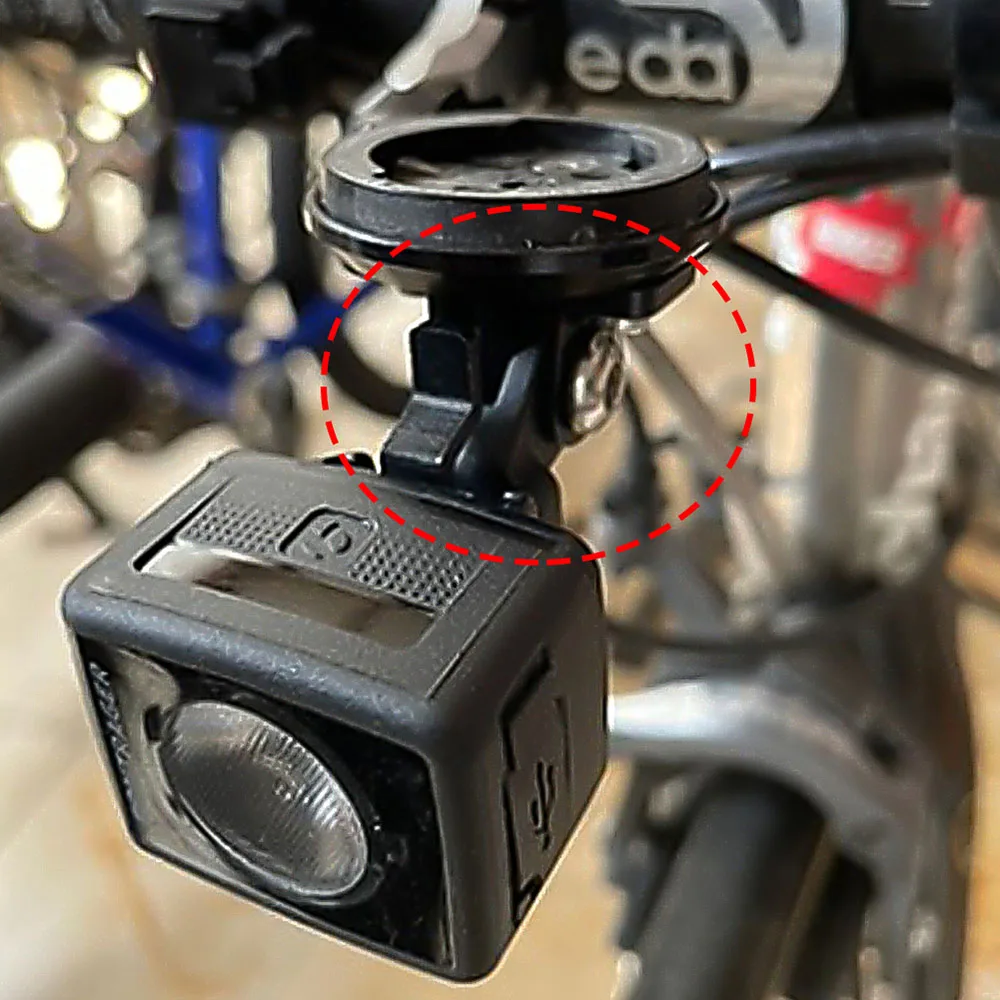 Bicycle Headlight Mount Bracket Bontrager Front Lamp Holder Trek Lifting Tail Lamp Rear Lights Adapter Base MTB Accessories