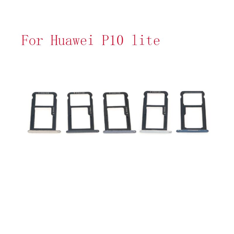 Sostituzione del pezzo di ricambio dell'adattatore del supporto dello Slot del vassoio della scheda SIM 2/Pcs per Huawei P10 Lite