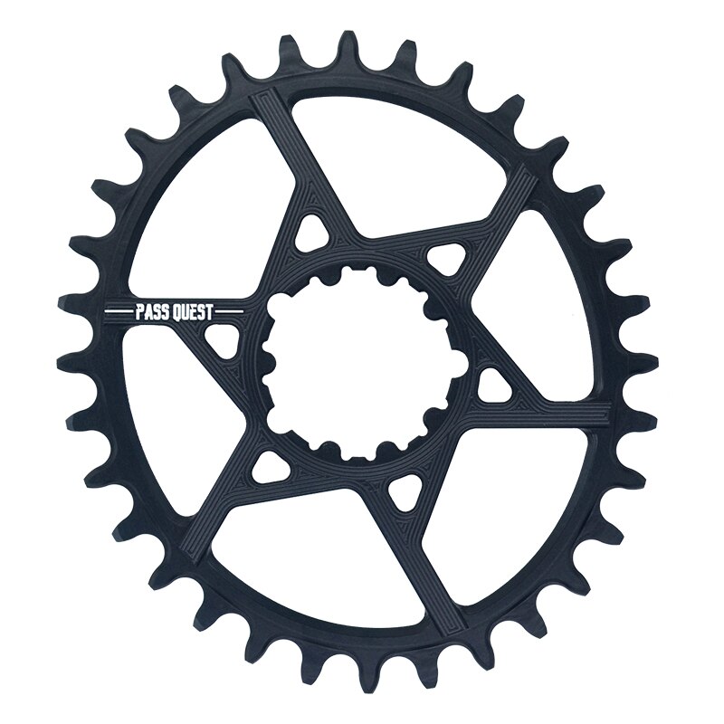 Pass quest gxp mtb ovaal crankstel smal breed kettingblad fiets fiets kettingblad/kettingblad 6mm offset 32-38t