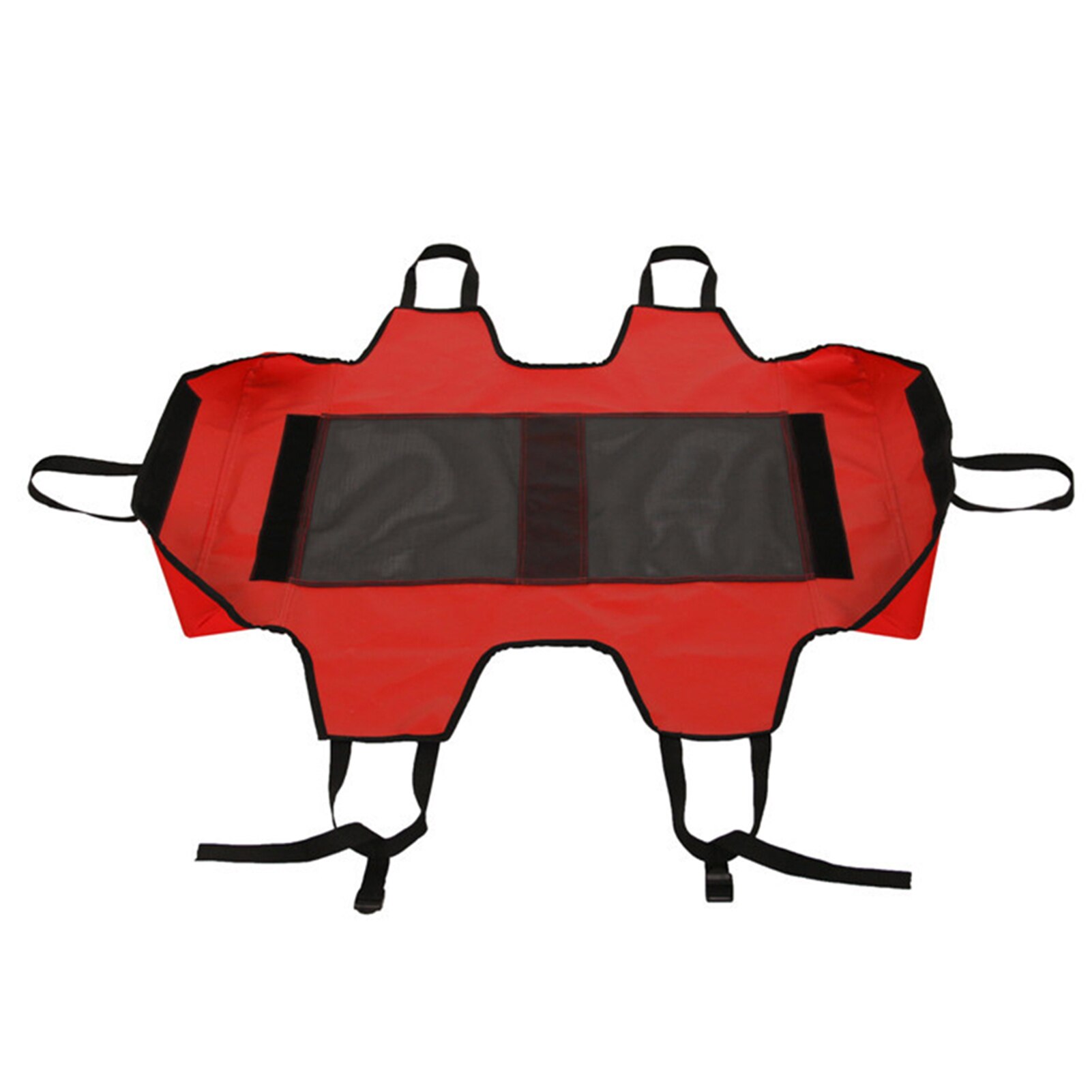 Opvouwbaar bed voor huisdieren, binnen, wasbaar, kampeerhuis, hond, kat, vervangende onderdelen, draagbaar, ademend, oxford-doek, buiten, zomer: Rood / Ik