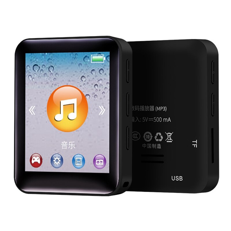 1.8 Inch MP3 Player Knop Muziekspeler 4Gb Draagbare Mp3 Speler Met Speakers High Fidelity Lossless Geluidskwaliteit