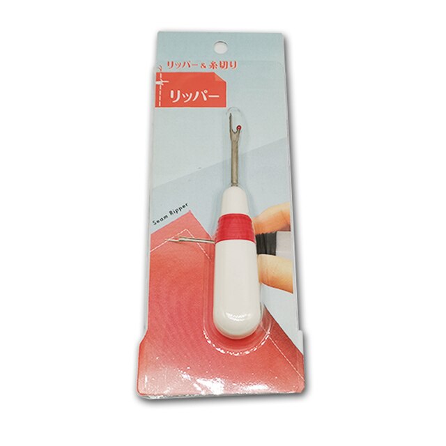Mini needle plate Screw driver Set sewing tool for sewing machine: red and white