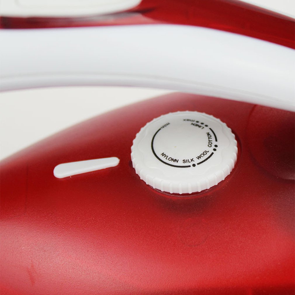 Portable Compact Size Foldable Handle Electric Steam Iron Baseplate Steam Iron Handheld Home Travel Use