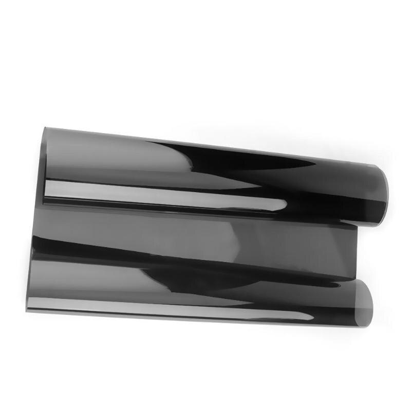 50 cmx 300cm mørk sort bilrude toning film glas 5%-50%  rulle sommer bil auto hus ruder glas toning solafskærmning
