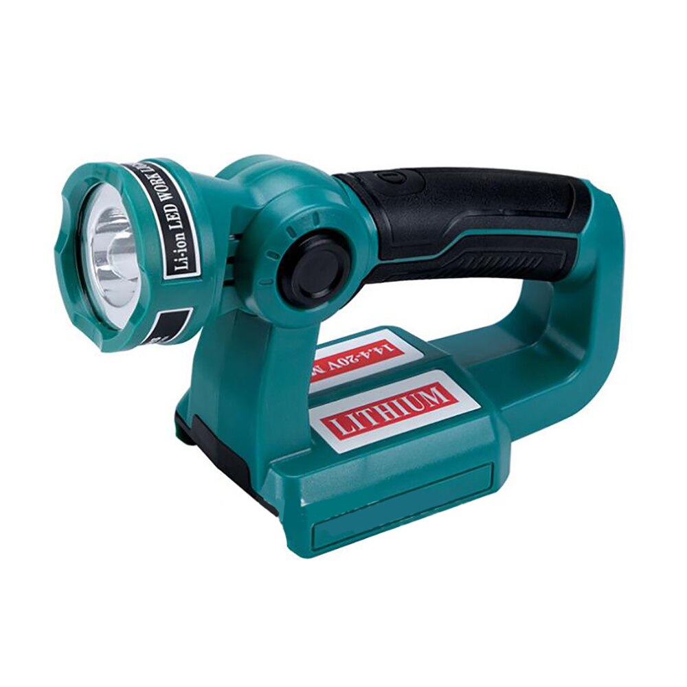Kannettava kohdevalo led -varoitusvalo työvalo taskulamppu taskulamppu taskulamppu makita 14.4v 18v bl1830 bl1430 li- -akulle: Kannettava 3w