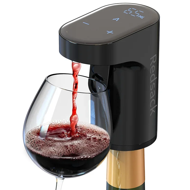 Automatic Non-touch Automatic Electric Bottle Pump Beverage Whisky Alcoholic Beverage Dispenser: green