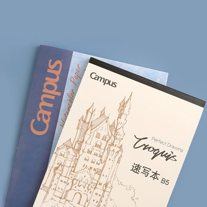 KOKUYO Sketchbook A4/a3 Art Students Special Sketchbook Sketchbook Essential Supplies Blank Thickened Paper Easy To Tear