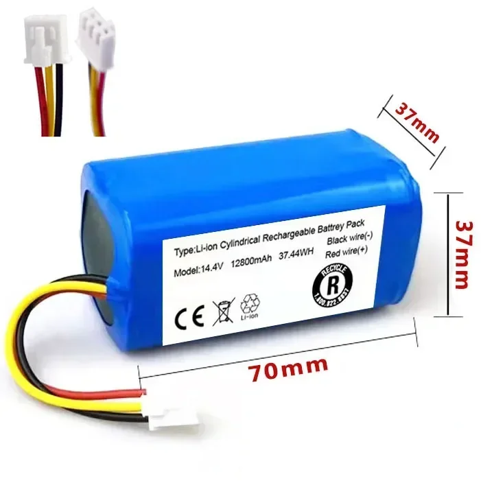 Original(For C30B)Battery for.Lirctroux.C30B.Robot.Vacuum.Cleaner.14.4V. 6800mAh,/8800mAh/9900mAh/ lithium cell,