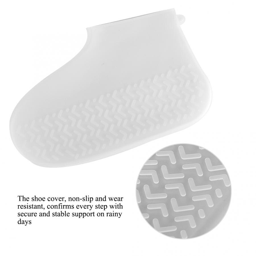 Portable Non-slip Waterproof Silicone Shoe Covers Shoe Protectors for Indoor Outdoor Protection Shoe Covers
