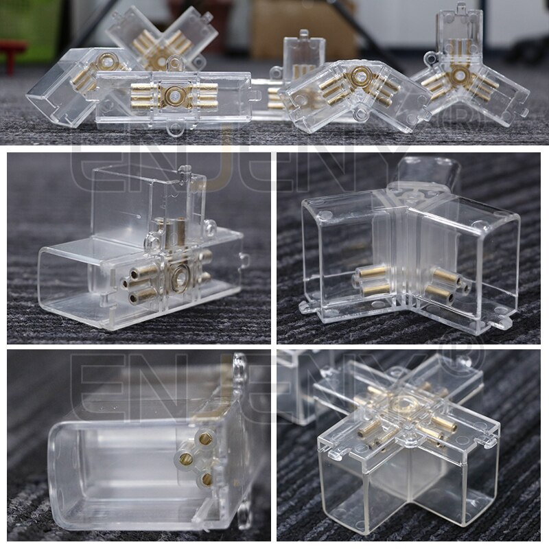 Random splicing Connector LED Honeycomb hexagonal lights for Car Wash Workshop