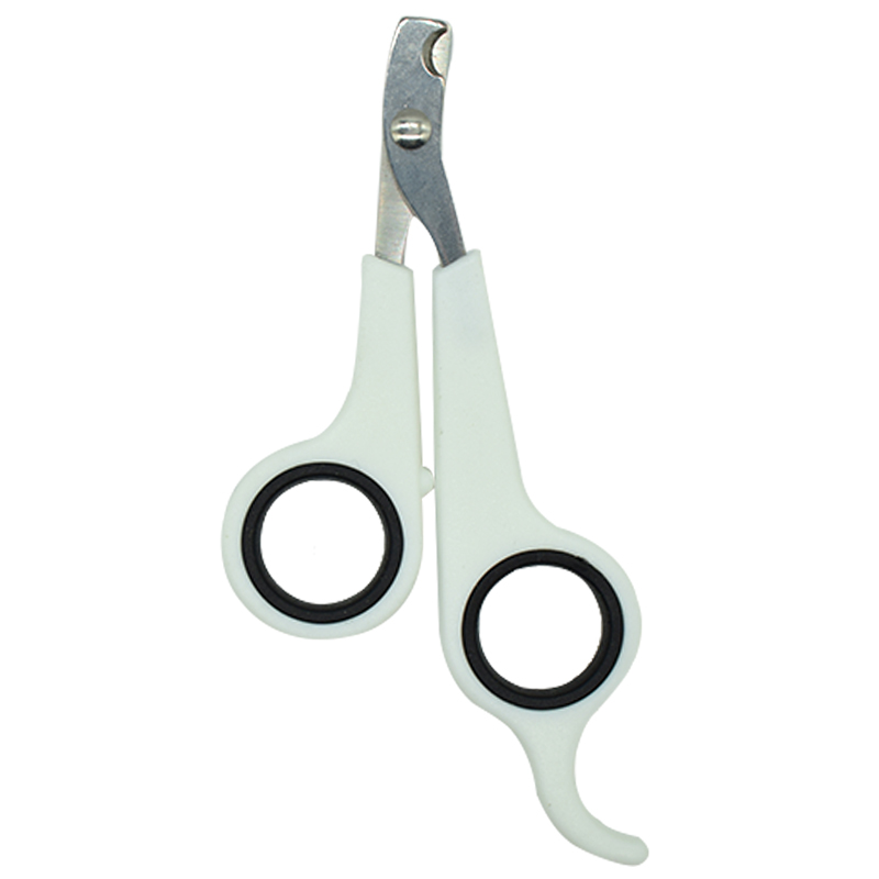 Coupe-ongles en acier inoxydable | Chiens de compagnie, chat, coupe-ongles, ciseaux de toilettage pour animaux chats griffe d'orteaux, outils fournitures pour animaux: White Black