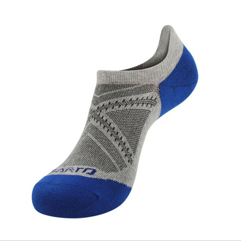 3Paare COOLMAX Schnell Trocken Sport Socken Sommer Ich bin Freien Dünne Stiefel Socken Socke Hausschuhe Männer/Frauen Laufschuhe calze ciclismo: Männer Blau