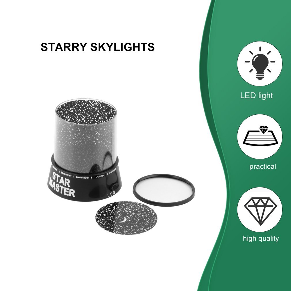 Weihnachten LED Sternen Dekor Projektor Schlaf Licht Projektion Lampe sternenklar Himmel Sterne mond Meister forKids Baby Zimmer Romantische LED