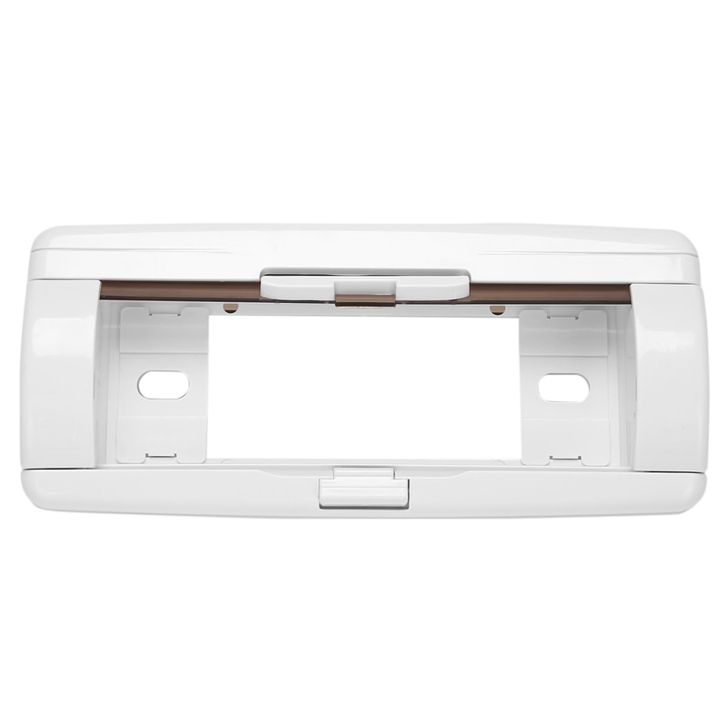 1 Din Boat Radio Dash Kit For Aqua Marine Cover Up Automatic Door Vessels CD Waterproof Pocket Fascia Frame