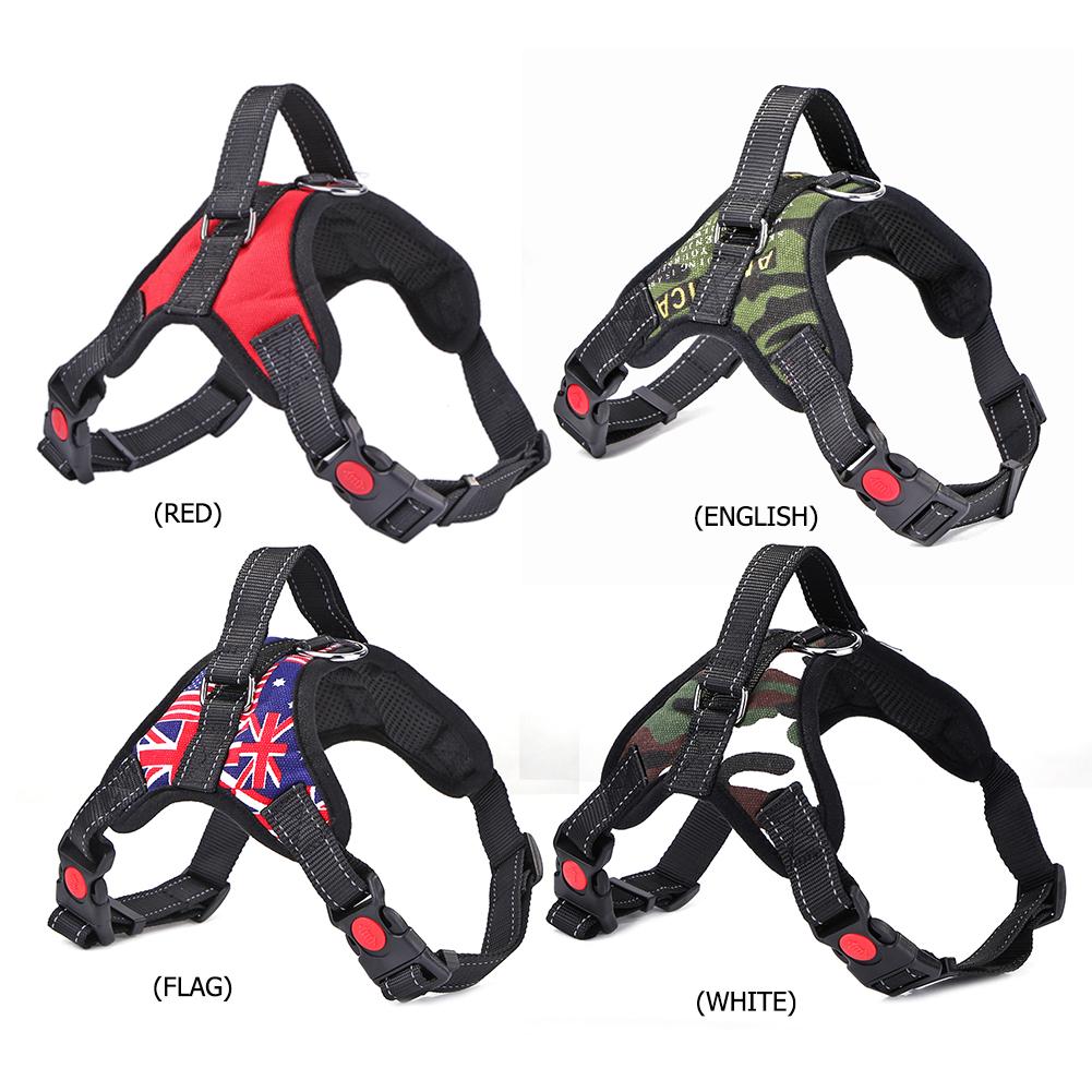 Nylon Harness Vest Walking Hand Strap Practical Economy Novelty Collar Puppy Dog Leads Accessories for Indoor and Outdoor