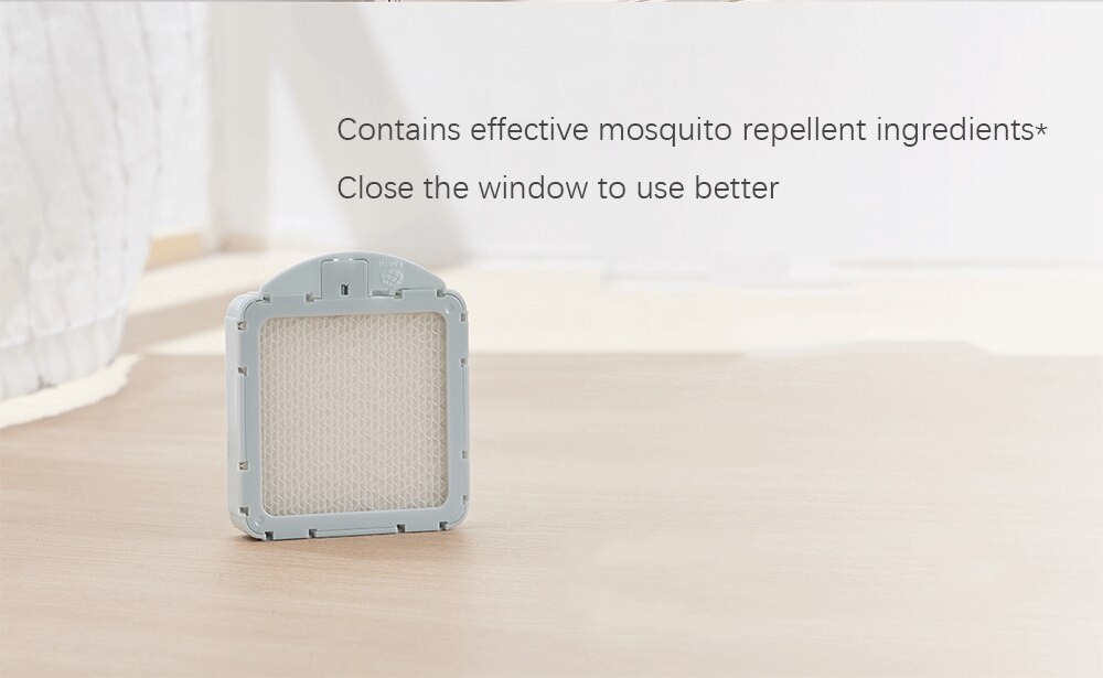 Xiaomi-repelente de mosquitos inteligente 2, repelente de mosquitos no tóxico, recargable por USB, funciona con la aplicación Mijia,