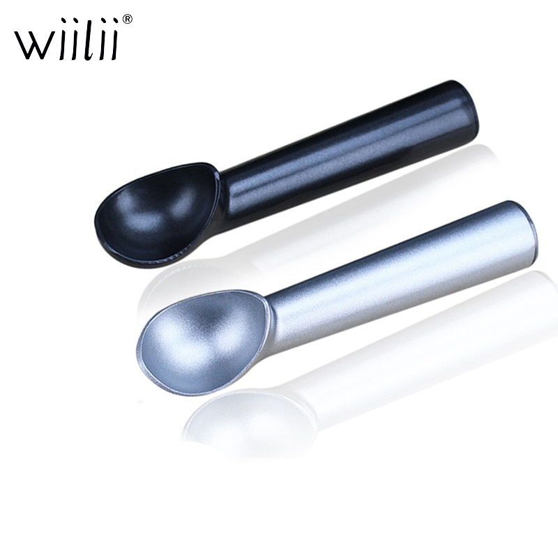 Wiilii Long Handle Ice Cream Scoop Stainless Steel Ice Cream Scooper For Hard Ice Cream Dishwasher Safe Spade Kitchen Tools