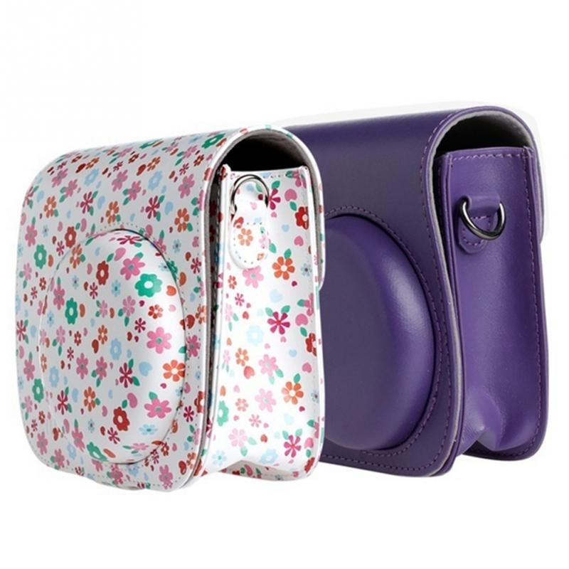 Classic Vintage Leather Camera Strap Bag Case Cover Pouch Protector Voor Polaroid Camera Voor Fuji Fujifilm Instax Mini 8