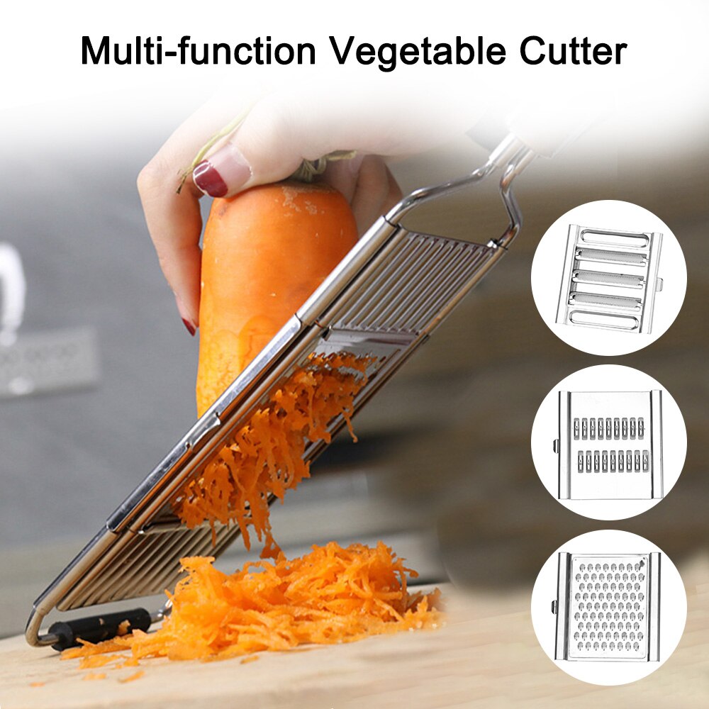 Multifunction Vegetable Slicer Grater Cutter Shredder Fruit Potato Peeler Carrot Grater Kitchen Tools Stainless Steel