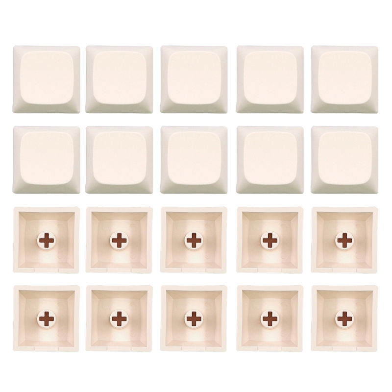 20PCs PBT Blank DIY Keycap Mechanical Keyboard Installation 1U 1X XDA Profile No Print Keycap Set for MX Switches: MW