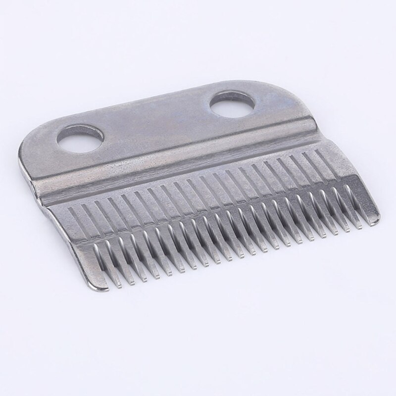 2pcs Stainless Steel Detachable Clipper Blades with 2 Hole Replacement Blade Accessories