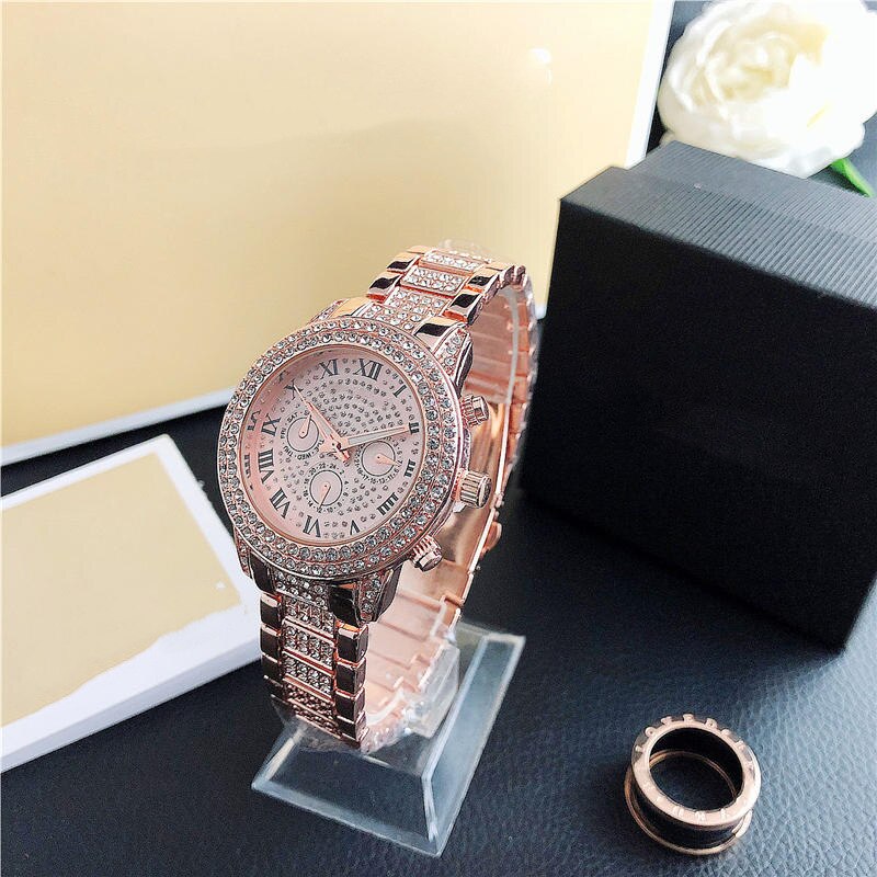 Reloj De Mujer Te Luxe Vrouwen Horloges Voor Vrouwen Armband Dames Diamant Horloge Digitale Horloges Klok