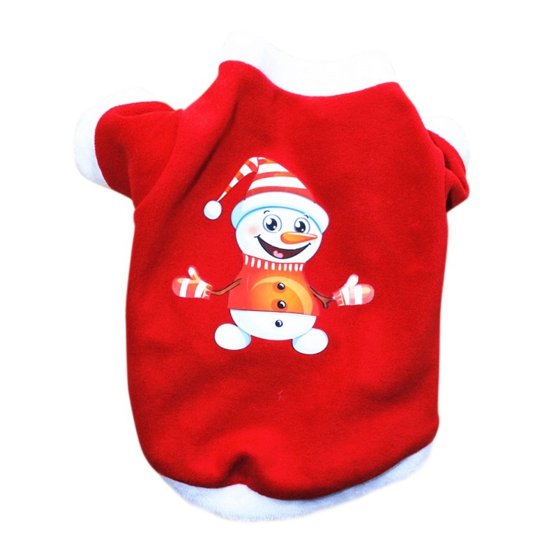 Vêtements de chien de noël hiver chien de compagnie chandails chiot vêtements de noël vêtements chauds