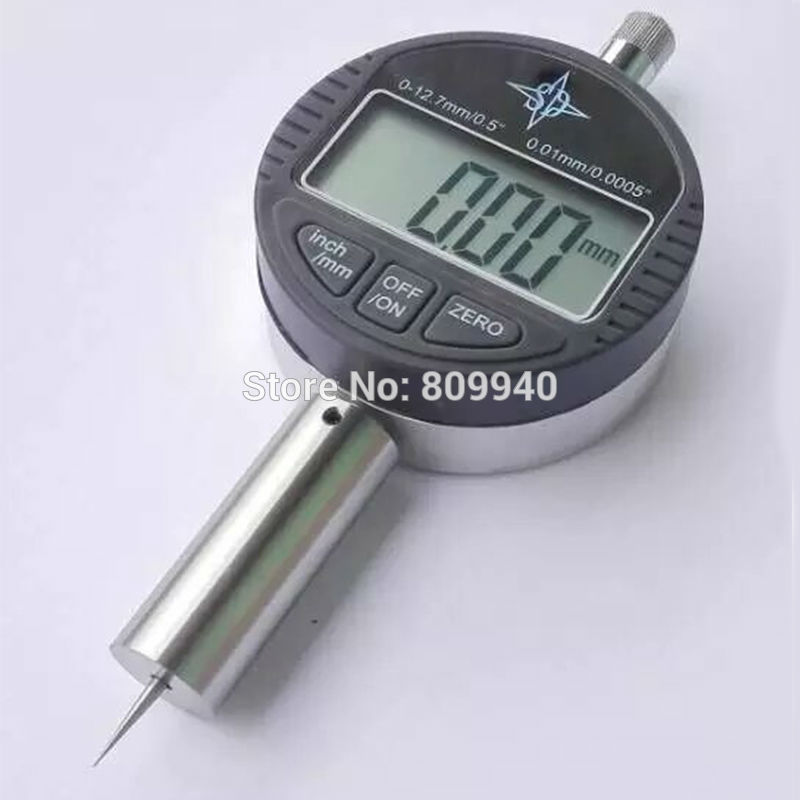 Digital Depth Indicator Electronic Depth Guage Depth Gauge Depth Meter 0-12.7mm 0.01mm