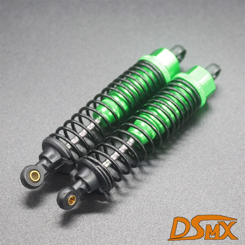 HSP 106004 166004 Aluminum Shock Absorber 98mm 06002 06062 1/10 Upgrade Parts For Off-road Car Buggy Short Truck 94166 94107: Green