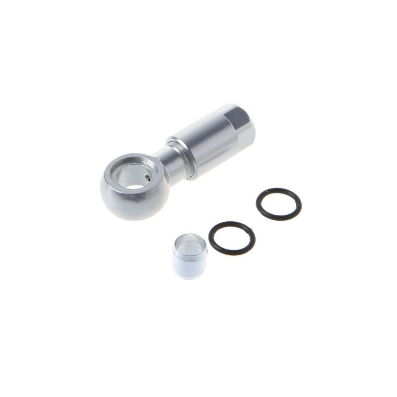 Bicicleta Freio de Disco Hidráulico NO SLX XT XTR Conjunto de Tubos Cinco-Corpo fio BH90 Oliva Cabeça Conector PARA Shimano acessórios de ciclismo: Silver