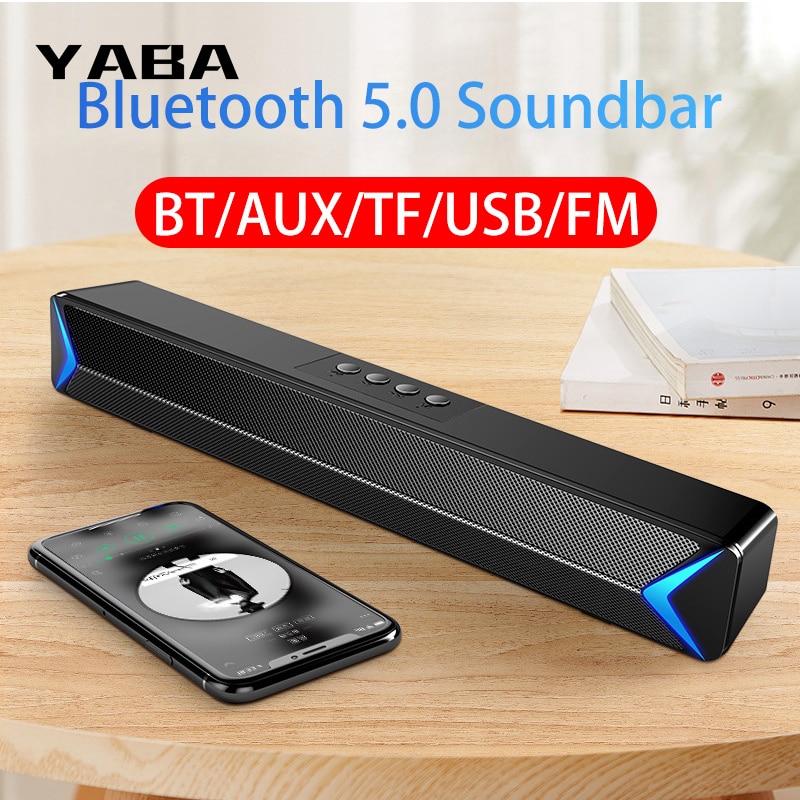 Yaba Tv Geluid Bar Aux Luidsprekers Voor De Computer Bluetooth Luidspreker Home Theater Fm Radio Surround Sound Bar Voor Tv barra Sonido