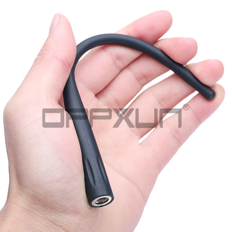 Oppxun walkie-talkie 144/440 mhz dualband mit biegsamer antenne für verbesserte signalübertragung und große reichweite für amateurfunkgeräte (icom ic -91ad/92ad/r2)