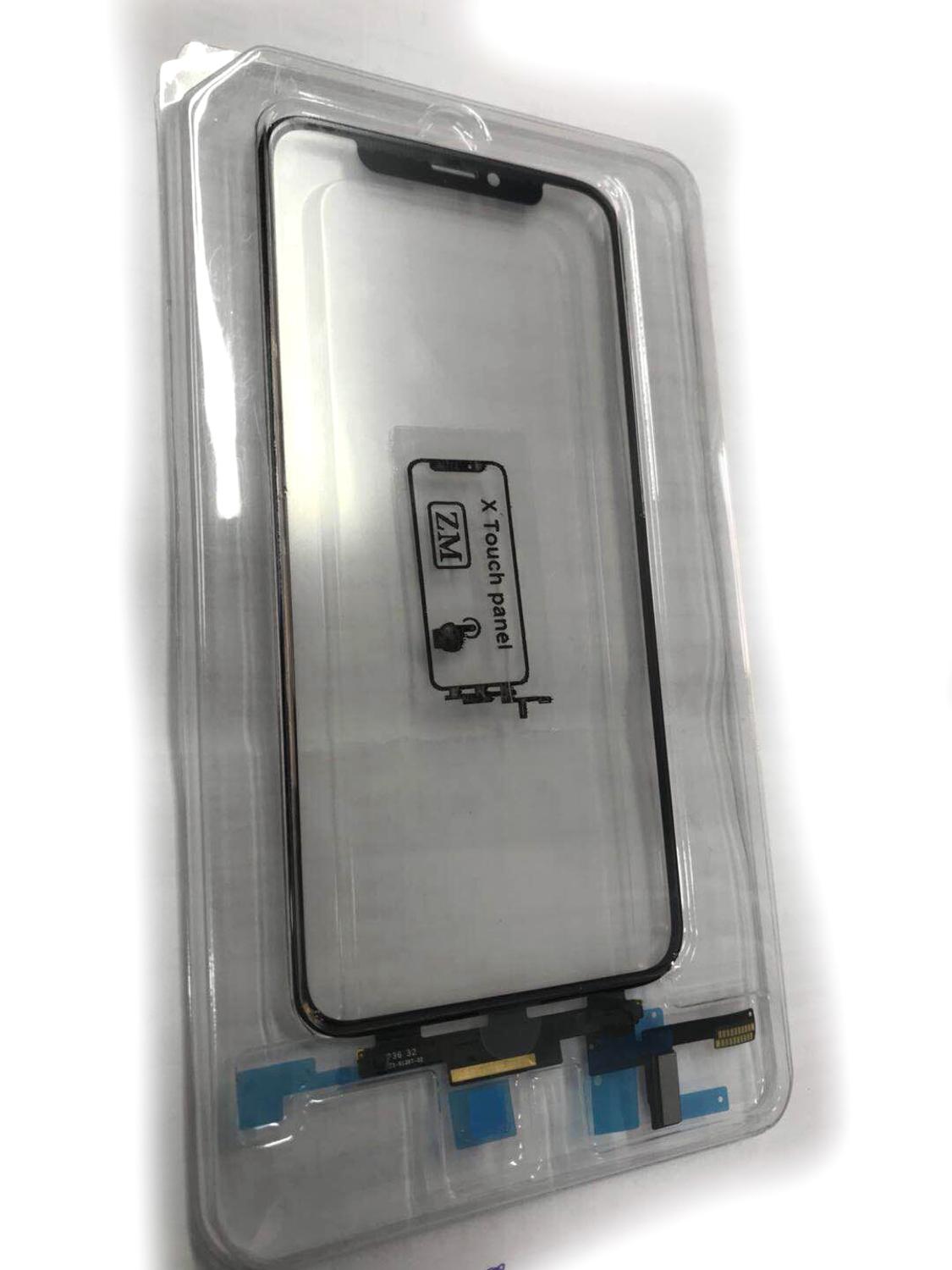 1pc Original LCD Display Touch Screen Front Outer Glass Panel Flex For iPhone 11 pro XR X XS Max frame Replacement Parts