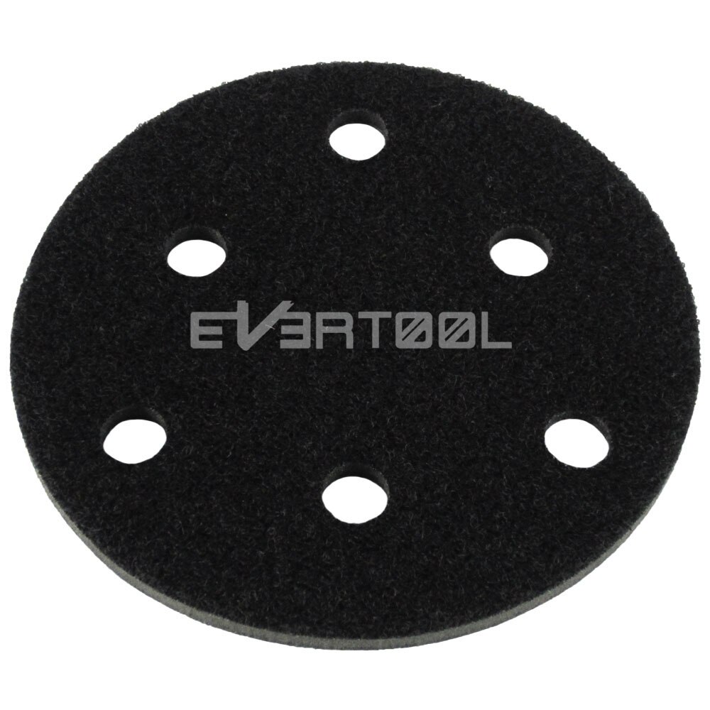 6 Holes 125mm Soft Sponge Interface Pad