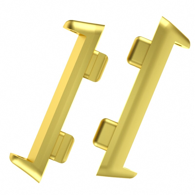 Adaptador de conector de Metal 2 uds para reloj inteligente OPPO correa de reloj OPPO 41MM/46MM accesorios de correa de reloj de: Gold / 41MM(20mm)