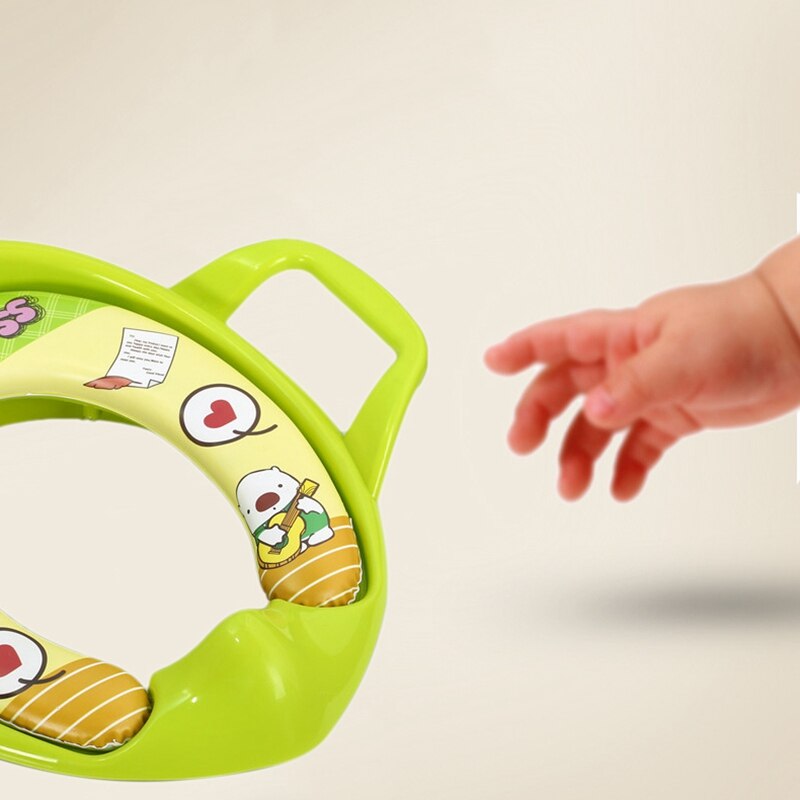 Baby Zindelijkheidstraining Ondersteuning Pad Seat Peuter Toiletbril Reizen Potje Zachte Kussenhoes Wc Training Seat Pad