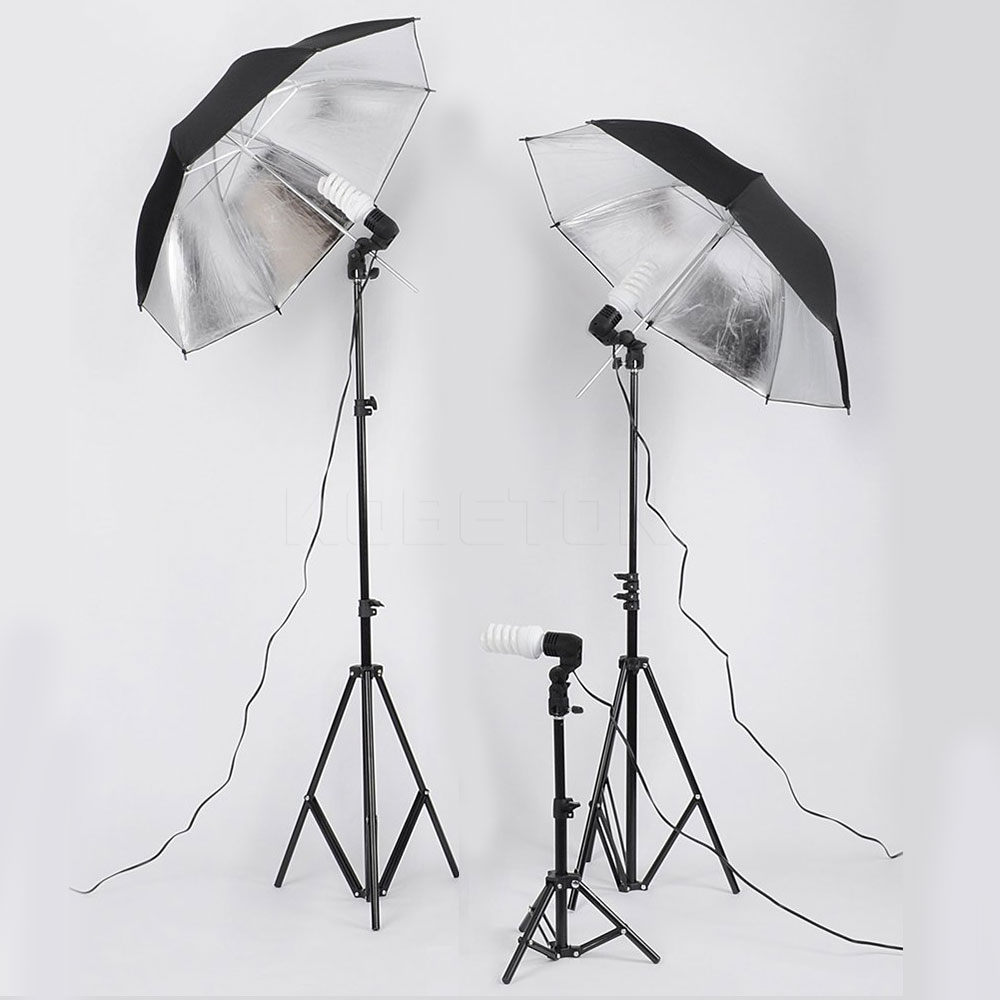 E27 Flash Umbrella Bracket Studio Photography Single Head Photo Lighting Bulb Holder for Photography studio