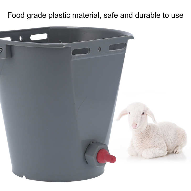 Milk Feed Bucket Livestock Milk Feed Bucket Durable for Farms for Animal Husbandry for Livestock Farms