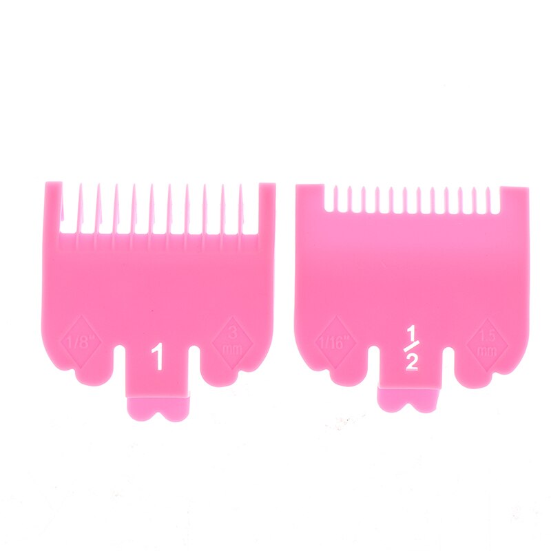 2Stck 1,5mm 3mm Professionelle Schneiden führen Kamm Haar Haarschneidemaschine Schneiden Grenze Kamm Haar Styling Werkzeuge Zubehör: PK