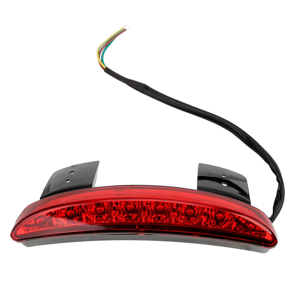 LEEPEE-Borde de guardabarros, luces LED rojas de moto, luz de freno trasera, lámpara, accesorios de motocicleta, Cafe Racer para XL 883 1200