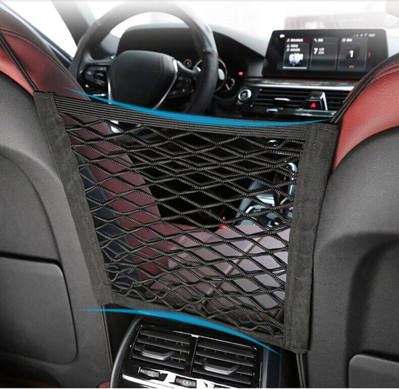 Auto Organizer Netto Seat Terug Mesh Net Voor Volkswagen Vw Tiguan Cc Passat B6 B7 B8 Maogotan Golf Sharan