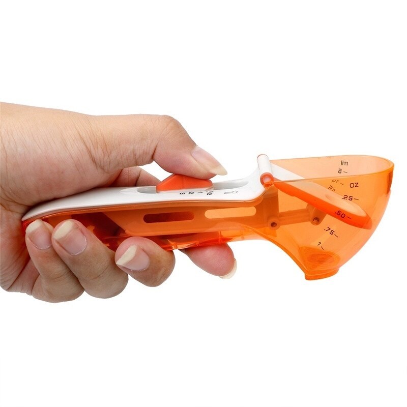adjustable measuring spoon plastic cool measuring tool cup teaspoons
