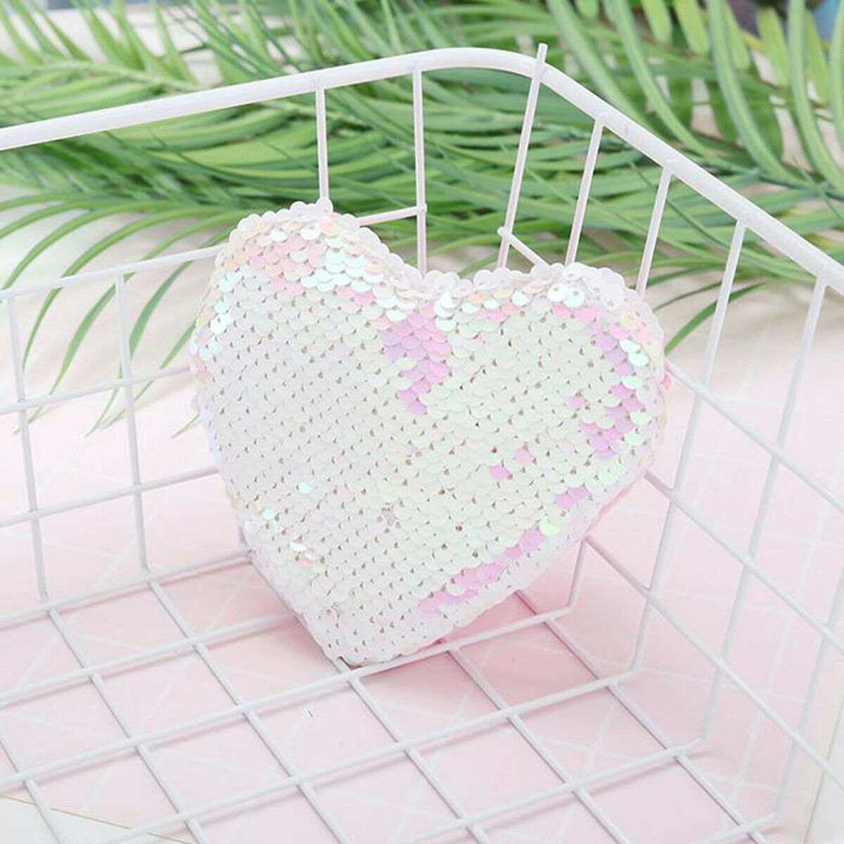 Accesorios para bebé, monedero de corazón para mujer y niña, Bolso pequeño de lentejuelas, bolso de mano de , accesorios para niños,: Rosa
